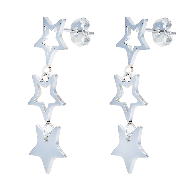 Orecchini acciaio O-TE118