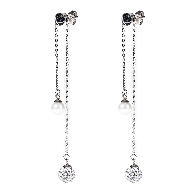 Orecchini acciaio O-TE21