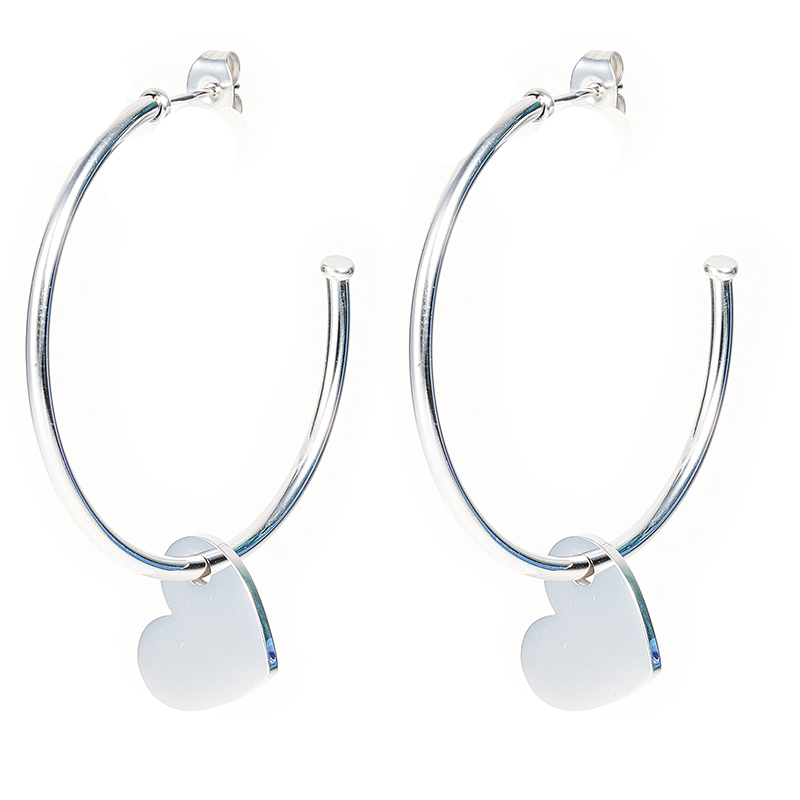 Orecchini acciaio O-TE32